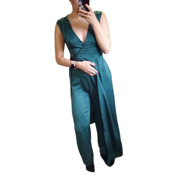 ZARA Satin jumpsuit - Picture 2 of 4